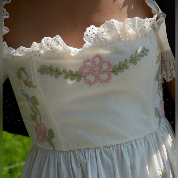 For Love And Lemons Erin Midi Dress - Picture 4 of 4